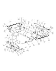 Part Location Diagram of 01004968 Cub Cadet Lift Pivot Assembly